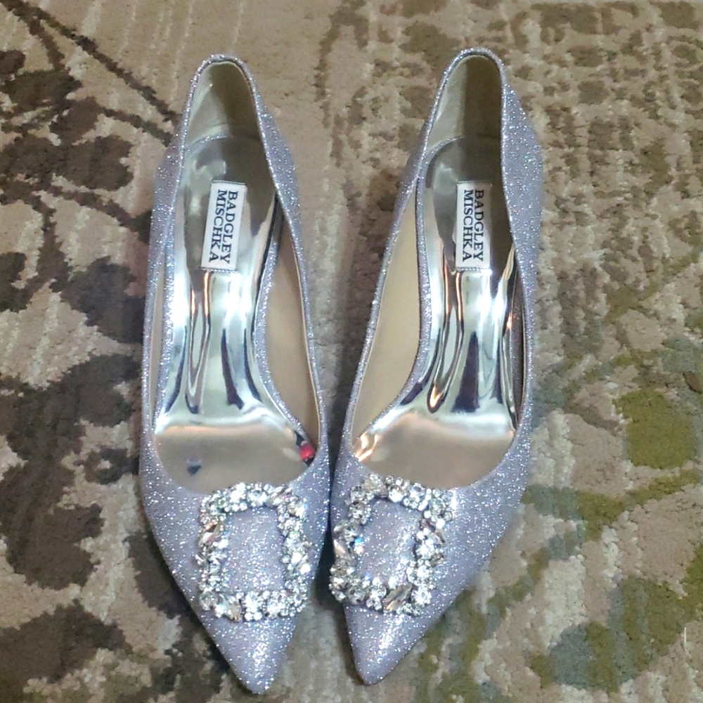 Glittery Heels by Mischka Bagdley